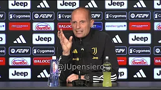 Conferenza stampa ALLEGRI pre Cagliari-Juve: "La categoria di Chiesa Vlahovic e lo sfogo di Fede..."