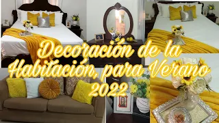 Decoración sencilla de la habitación para Verano 2022/ Como decorar la habitación para Verano