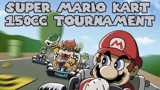 KVD vs Firewaster. Super Mario Kart 150cc Tournament 2020