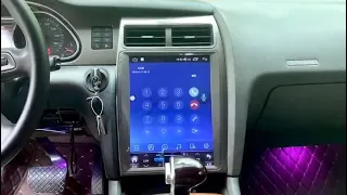 Tesla Screen Android Car Stereo Radio GPS Navigation Head Unit SatNav Replacement Audi Q7 2006-2015