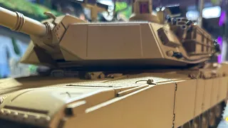 Testing my Abrams suspension settings. Full throttle 11.1v