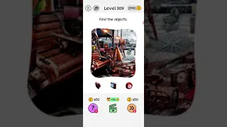 Braindom Level 309 Find the objects walkthrough