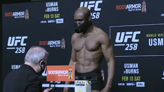 UFC 258 Weigh-Ins: Kamaru Usman, Gilbert Burns Make Weight - MMA Fighting