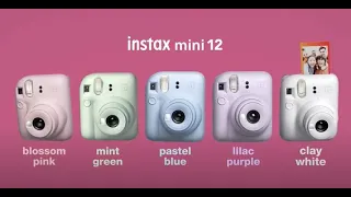 INSTAX mini 12 Tutorial video/FUJIFILM