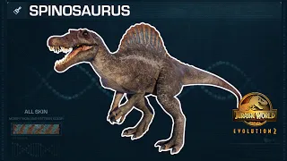 All Spinosaurus Skins - Jurassic World Evolution 2