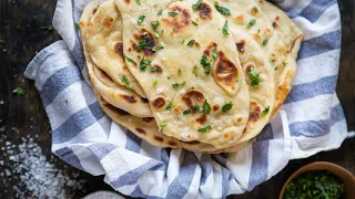 Homemade Vegan Naan | Easy To Make