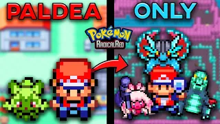 I Tried To Beat The New Radical Red Update With Only Generation 9 Pokemon! (Hard Rom Hack)