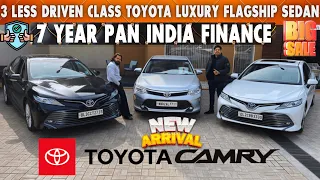 3 YRS CAMRY PETROL HYBRID ( TOYOTA CAMRY NEW SHAPE LESS DRIVEN ) TOYOYA LUXURY FLAGSHIP SEDANS