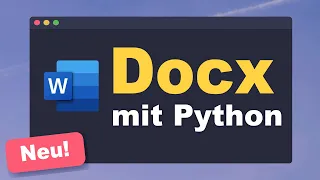 Python Word Automation: Mit Platzhaltern unzählige Dokumente erstellen I Tutorial (Deutsch, einfach)