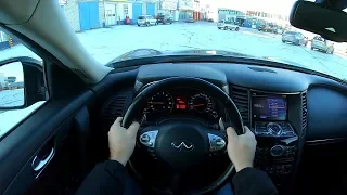 2011 Infiniti FX37 3.7L (333) POV TEST DRIVE