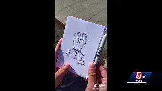 $1 Boston Common portrait artist goes viral on TikTok