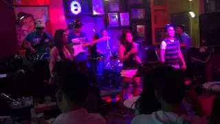Invasion Band at 22nd Street Cebu part 2 (Rockstreet) Better Days, Total Eclipse and The Flame.