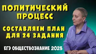 ПОЛИТИЧЕСКИЙ ПРОЦЕСС ЕГЭ 2023 | РАЗБИРАЕМ ТЕМУ, СОСТАВЛЯЕМ ПЛАН | #егэобществознание