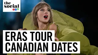 Taylor Swift announces Canadian tour | The Social