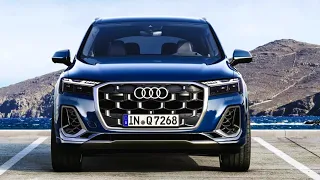 Новая Audi Q7 2024 (рестайлинг): лазерные фары и повышение цены. Обзор