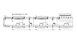 Utsyo Chakraborty: Slow Waltz, for piano (2023)