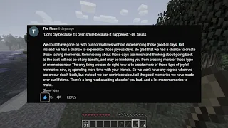reading sad nostalgic comments from a reminiscing minecraft song...