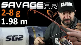 ЕВТИНА спининг ВЪДИЦА - ТОП попадение! Savage Gear SG2 Ultra Light Game 6.6 2-8 g