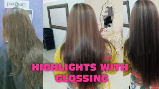 Highlights with Glossing | AISHA BUTT