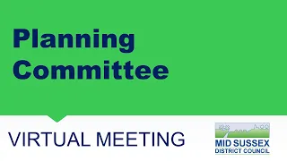 Planning Committee -  12 May 2022