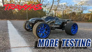 Traxxas E-Revo More Test and Tune