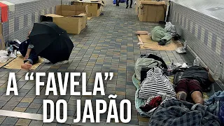 MORADORES DE RUA NO JAPÃO | Explorando o bairro mais POBRE de Yokohama