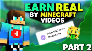 Earn ₹1000+ By Making Minecraft Videos 🤩 Without YT Monetization