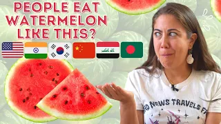 6 Ways to Use the ENTIRE Watermelon From Around the World 🍉🍉