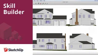 Turning SketchUp Scenes into LayOut Viewports - Skill Builder