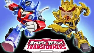 ANGRY BIRDS TRANFORMERS Энгри Бёрдс трансформеры Игра мультик  для детей. брос шоу геймс 3+