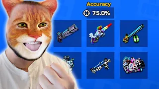 What happens when A casual player 3 Cat Spams in Pixel Gun 3D🤔