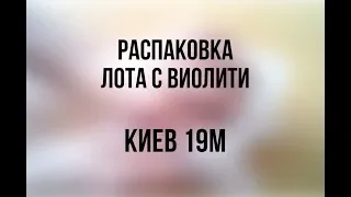 Распаковка лота Фотоаппарат Киев 19м с Виолити