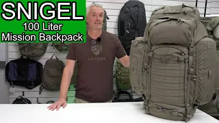 Snigel 100 liter Mission Backpack - Tactical Backpack