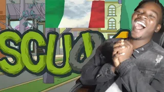 REACTION TO ITALIAN RAP DRILL / HIPHOP Tha Supreme - "scuol4"