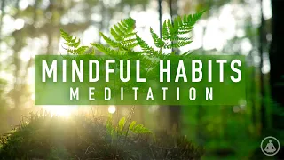 Guided Meditation on Positive Mindful Habits 🧘 With Calming Music