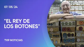 La historia del “Rey de los botones”