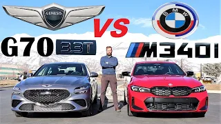 2023 Genesis G70 3.3T VS 2023 BMW M340i: Did Genesis One Up BMW?