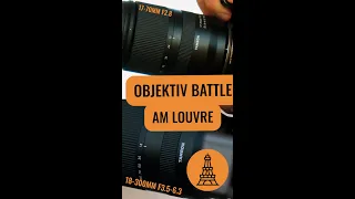 Objektiv Battle am Louvre! 17-70 VS 18-300 #shorts 📷 Krolop&Gerst