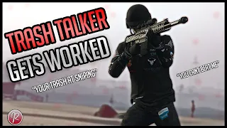 GTA Online | TRASH TALKER GETS WORKED (INTENSE)