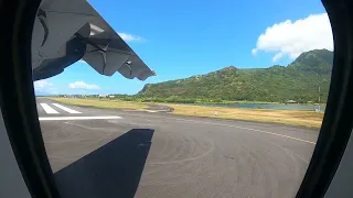 ATR 72-600 Air Tahiti Take Off Moorea
