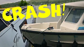 A River Boat CRASHES Into Our Narrowboat! Ep. 113.