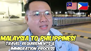 Going Home! Malaysia to Philippines! | JM BANQUICIO