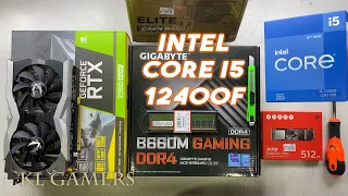 intel Core i5 12400F GIGABYTE B660M GAMING DDR4 ZOTAC RTX2060 Super MINI Gaming PC Build Benchmark