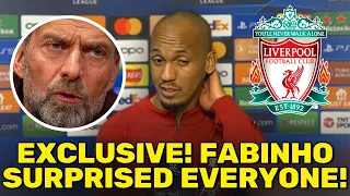 LOOK WHAT HE JUST SAID, IT SURPRISED EVERYONE! LATEST LIVERPOOL NEWS TODAY