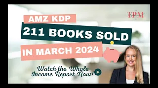 How Much Money Can Beginners Make on Amazon KDP?: March 2024 Income Report