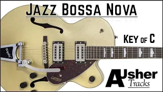 Jazz Bossa Nova in C major | Guitar Backing Track