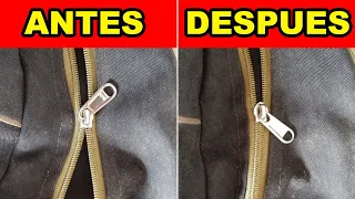 Como arreglar una cremallera que se abre o se salio [No tires tu ropa favorita descubre la solución]