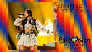 Armenia 🇦🇲 | First Rehearsal | Eurovision 2024