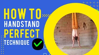 how to Handstand | perfectly handstand (don't do this)