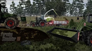 Let's Play Farming Simulator 2015 #33 Kiszonka na usługach oraz zakończenie serii Boluśowa V6